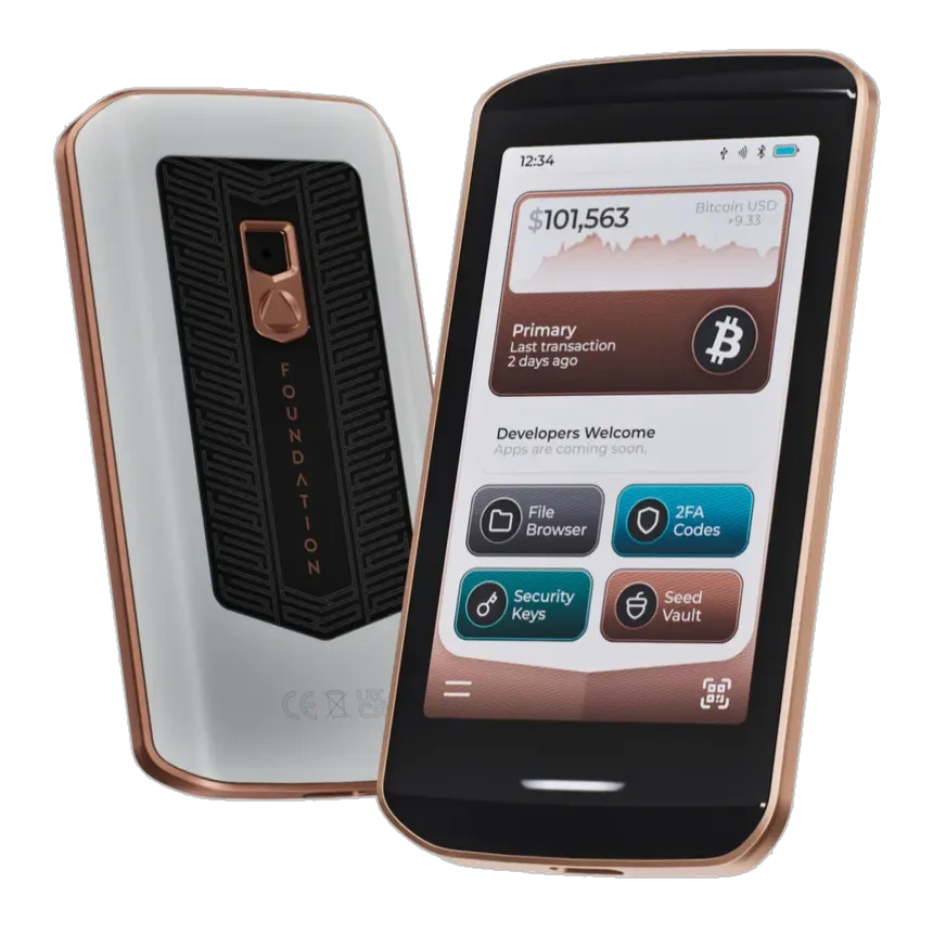 Foundation Passport Prime hardware wallet